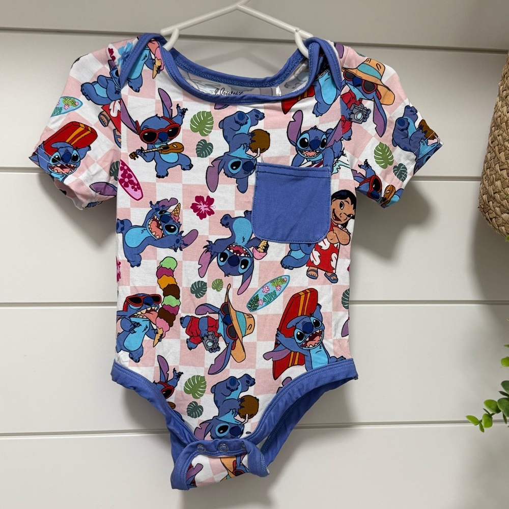 NWT Bamboo Stitch Baby Onesie Romper